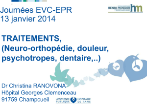 EVC-EPR : Traitements