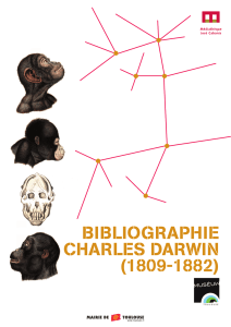 BiBliographie Charles Darwin (1809-1882)
