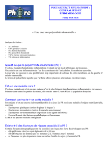 La Polyarthrite Rhumatoide pdf
