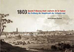 1803 - Etat de Fribourg