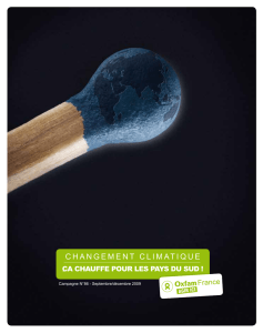 Campagne "Changement climatique : ça chauffe