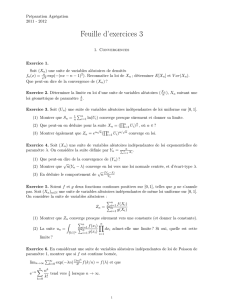 Feuille d`exercices 3