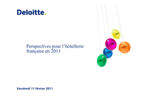 Prévision France - Deloitte-2011