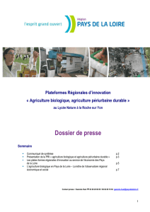100608 CP PRI agriculture biologique, agriculture périurbaine durable