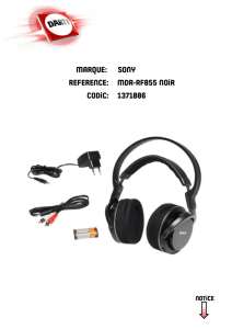 marque: sony reference: mdr-rf855 noir codic: 1371886
