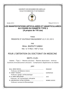 Graphique 1 - Faculté de Médecine et de Pharmacie Fès