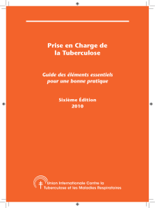 Prise en Charge de la Tuberculose