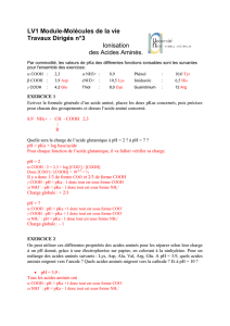 Ionisation Acides Aminés 2012 corrige
