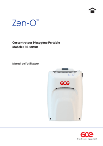 Concentrateur D`oxygène Portable Modèle : RS-00500