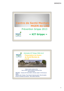 Kit Grippe - CCLIN Paris-Nord