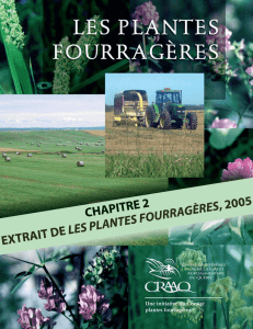 comment distinguer les espèces fourragères