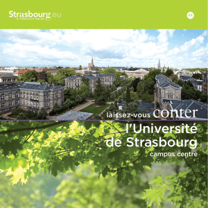 l`Université de Strasbourg