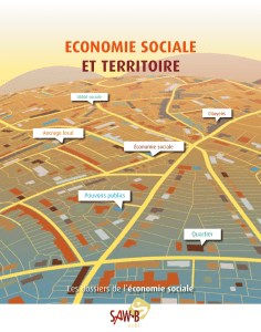 EconomiE socialE Et tErritoirE - Saw-B