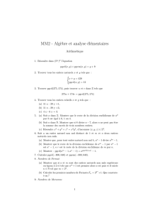 MM2 - Alg`ebre et analyse élémentaires - IMJ-PRG