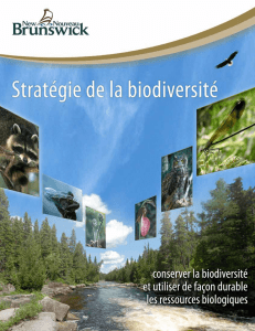Stratégie de la biodiversité - Gouvernement du Nouveau