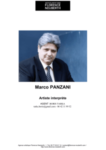 Téléchargez le CV de Marco Panzani