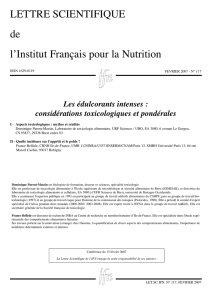 N°117 - Fonds Français pour l`Alimentation et la Santé