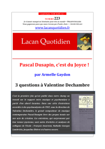LQ 223 - Lacan Quotidien