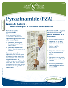 Pyrazinamide (PZA) (Santé vous bien)