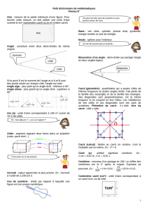 Dictionnaire de 6 e