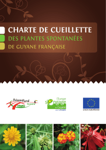 charte de cueillette - Réseau Rural Français