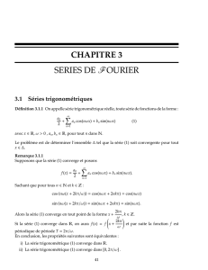 Cours Séries Fourier