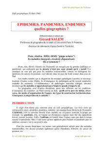 CR Epidémies 31.03.2004
