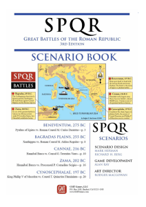 Les Grandes Batailles de la République Romaine