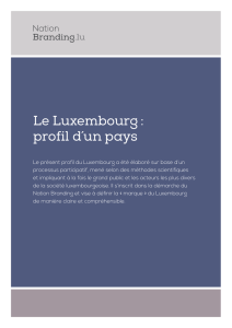 Le Luxembourg profil d un pays