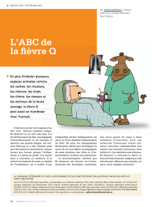 L`ABC de la fièvre Q