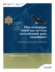 Plan stratégique relatif aux services - CSC