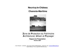 Neuvicq-le-Château Charente-Maritime Zone de Protection du