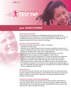 TEST PAP - Cancer Care Nova Scotia