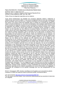Paper of the Month #14 - Fondation pour la Sécurité des Patients