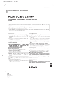 MANNITOL 20% B. BRAUN