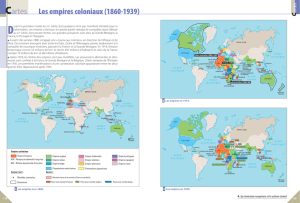 Les empires coloniaux (1860