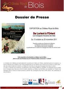 Dossier de Presse - Musée de la Compagnie des Indes de Lorient