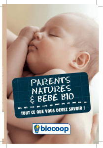 Télécharger le guide parents natures et bébé bio