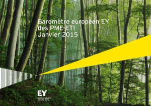 Baromètre européen EY des PME-ETI