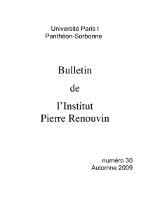 Bulletin de l`Institut Pierre Renouvin