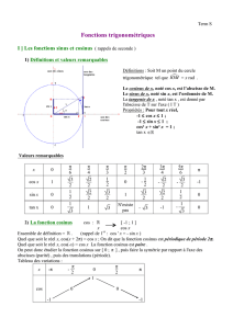 Fonction Trigonométrique