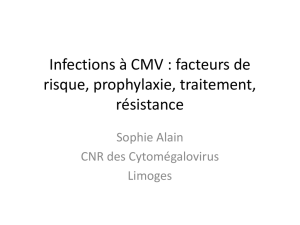 infection à CMV