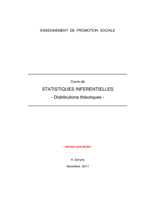 Statistiques inférentielles