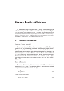 Chp.1 Eléments d`algèbre et Notations