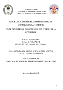 Mémoire version final - Faculté de Médecine et de Pharmacie Fès
