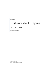 Histoire de l`Empire ottoman