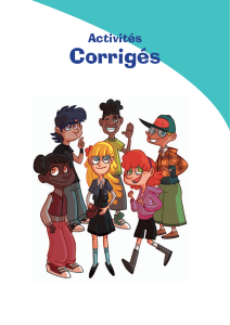Téléchargez les corrigés - Editions Maison des Langues