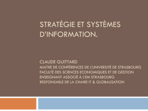 stratégie - Page Perso Claude Guittard