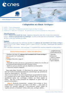 Télécharger la fiche "Adaptation au climat Arctique"