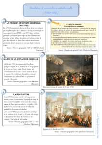 Révolution et monarchie constitutionnelle (1789-1792)